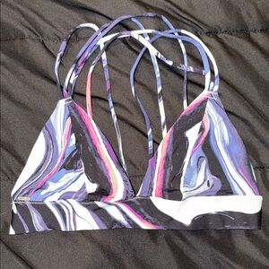 Victoria's Secret Marble Strappy Bikini Top